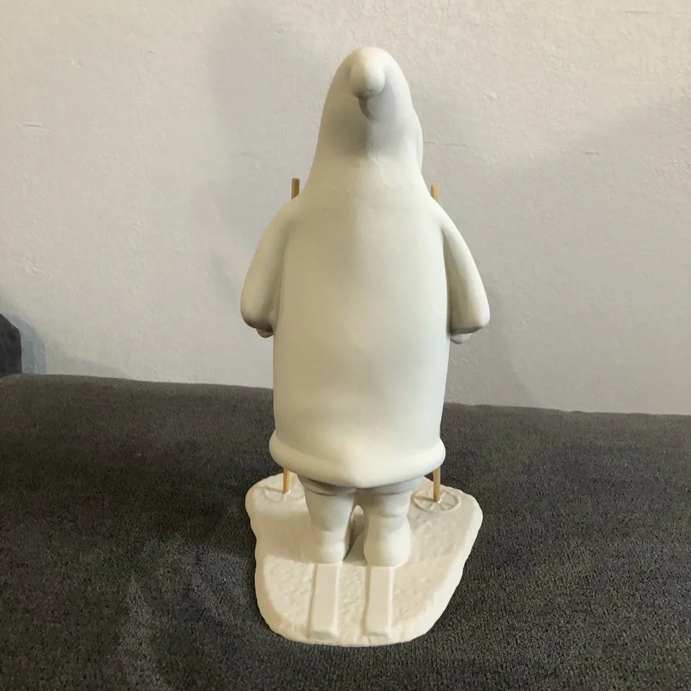 Pottery Barn Ceramic Santa